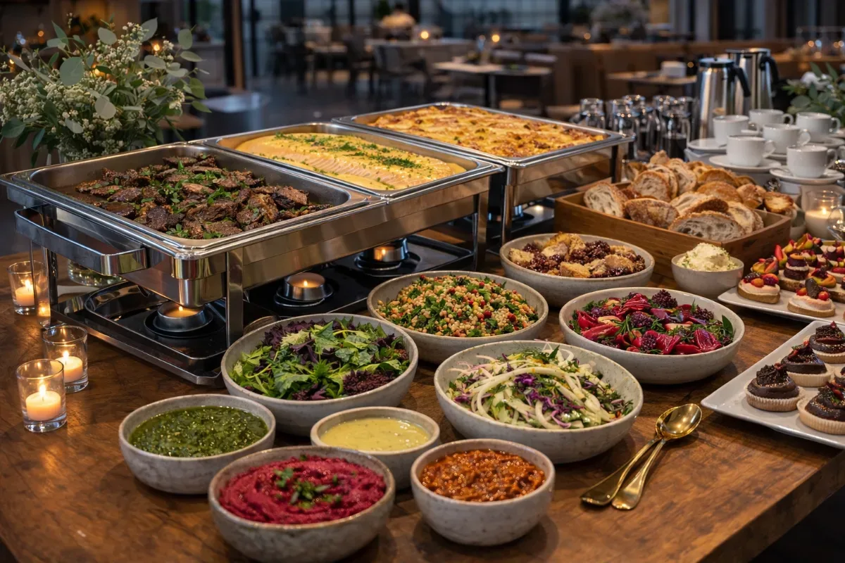 Pohjoismainen lämmin buffet Basic