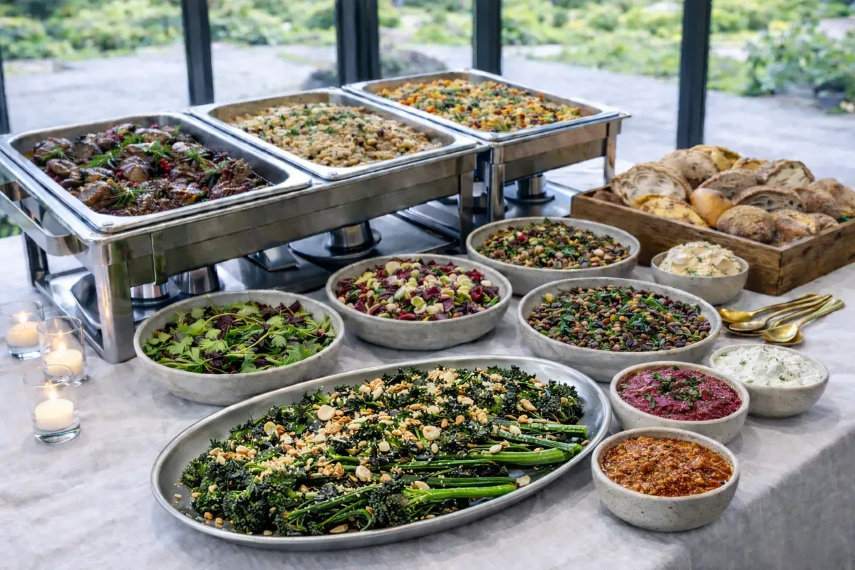 Pohjoismainen lämmin buffet Premium